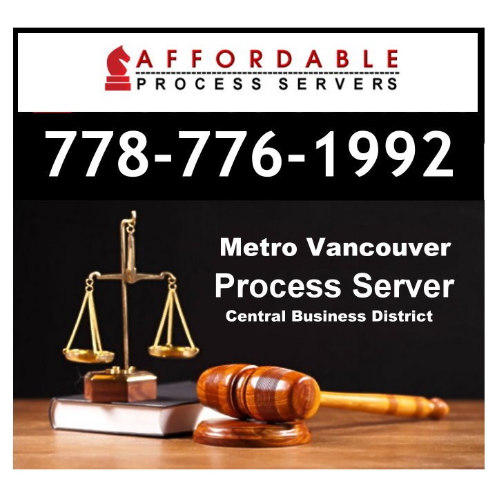 Same Day Process Server Vancouver Downtown Vancouver
